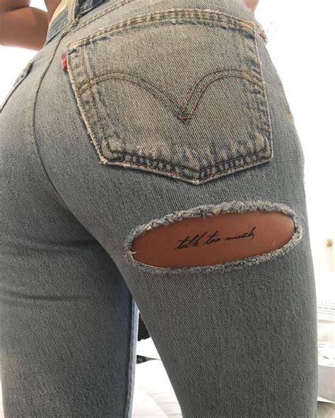 ass name tattoo|Butt tattoo